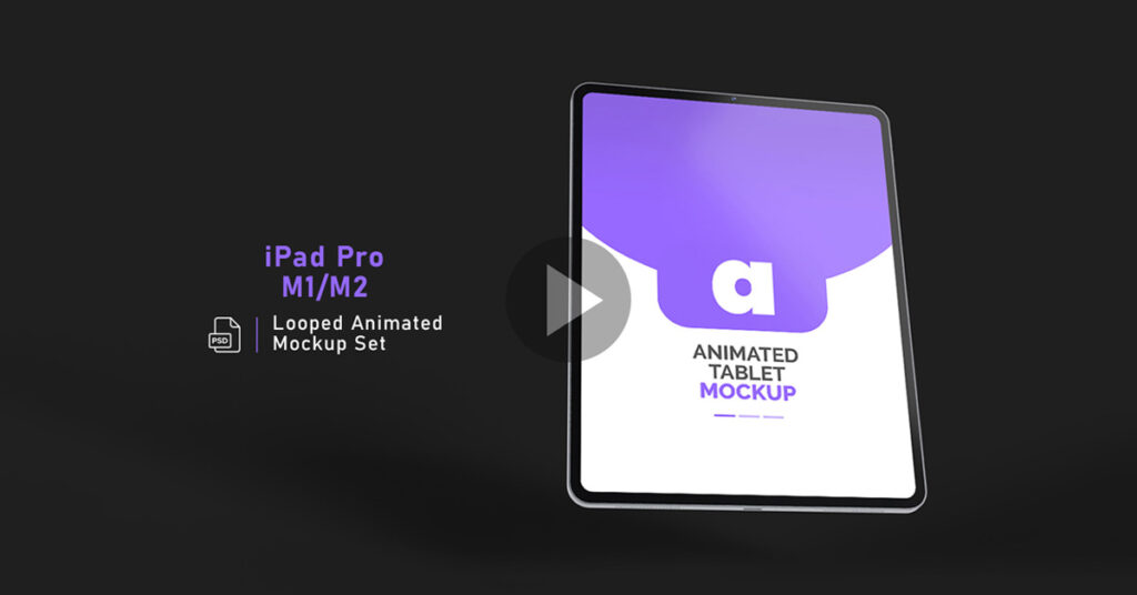 Animated iPad Pro Mockup