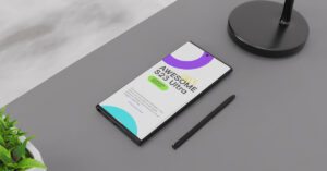 Free Galaxy S23 Ultra High Resolution Mockup ModernPSD