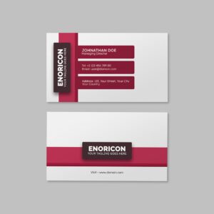 Free Corporate Business Card PSD Template