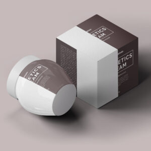 Cosmetics Cream Container Mockup