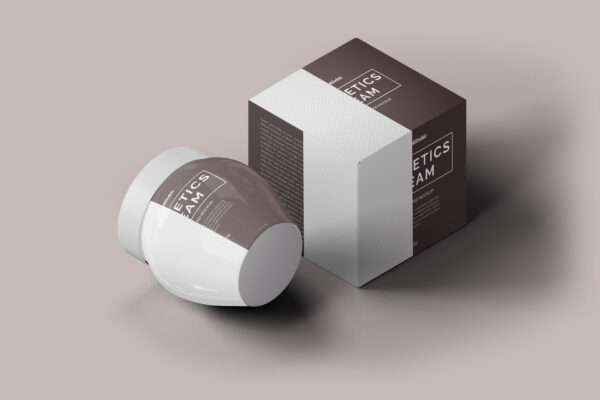 Cosmetics Cream Container Mockup