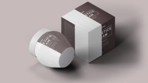 Cosmetics Cream Container Mockup