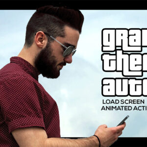 GTA Load Screen Animated Action