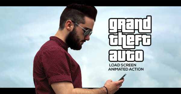 GTA Load Screen Animated Action