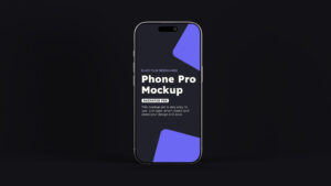 Animated (PSD to GIF) iPhone 16 Pro Mockup 1