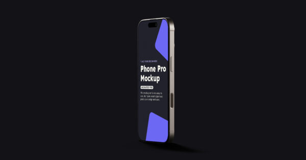 Animated (PSD to GIF) iPhone 16 Pro Mockup 6