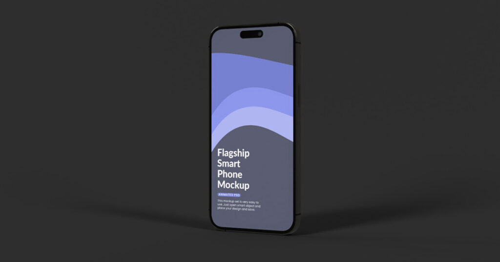 Animated iPhone 14 Pro Mockup with FREE Sample