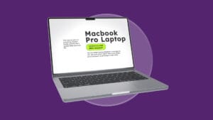 Free Animated Macbook Pro Laptop Mockup