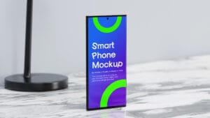 Free Galaxy S23 Ultra Smartphone Mockup Template