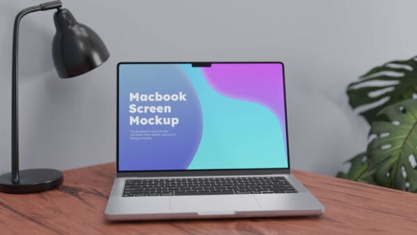 Macbook Pro Laptop Screen Mockup