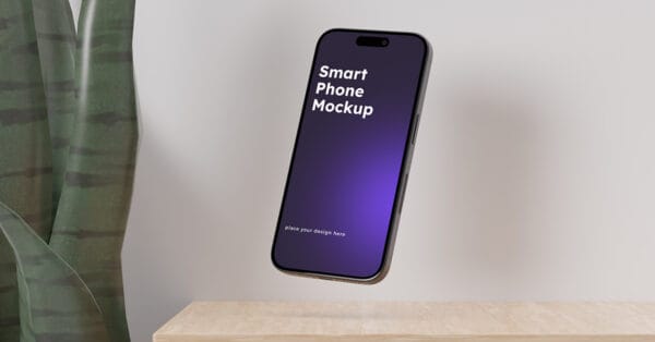 Realistic Smartphone Mockup