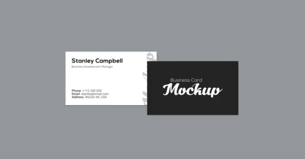 Business Card Mockup Bundle