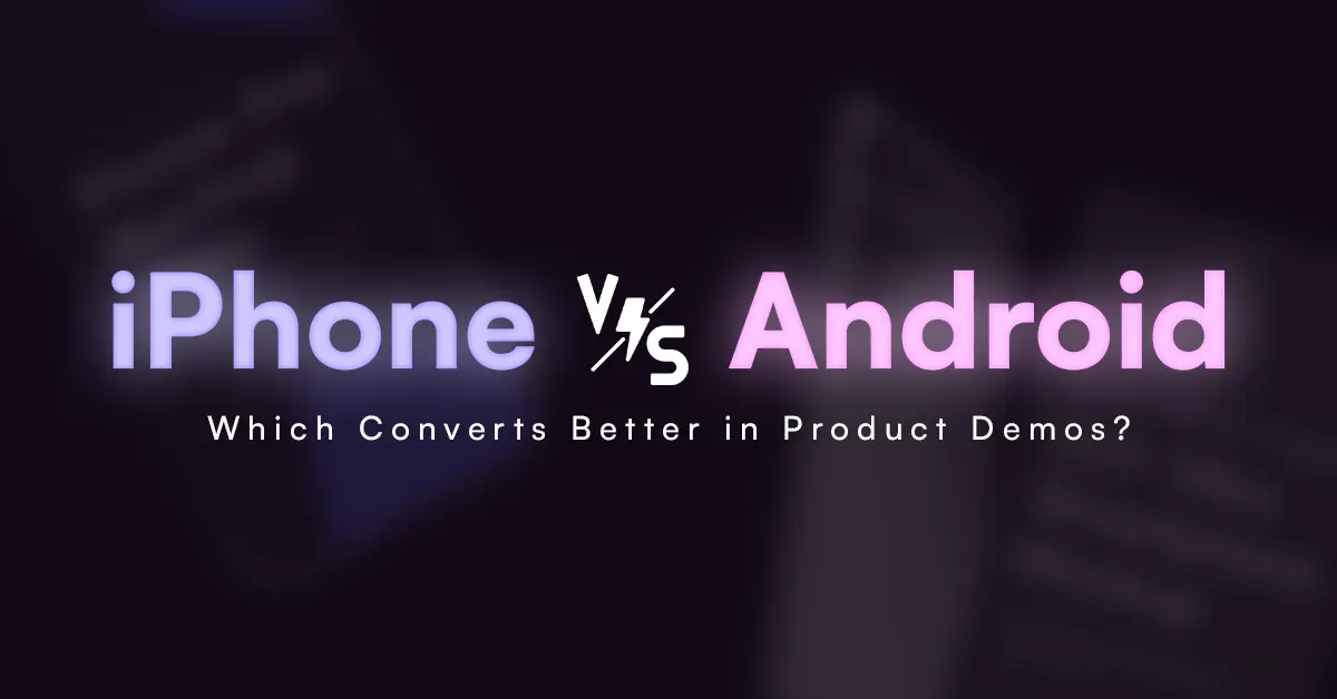 iPhone mockup vs Android mockup